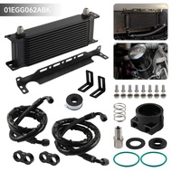 For VW Scirocco Audi Jetta Golf MK5 MK6 13 Row AN8 Oil Cooler + Filter Sandwich Plate Adapter Hose K