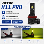 H4 H11 H8 H16 High Power Car Led Light Yellow-White Aluminum Yellow-White