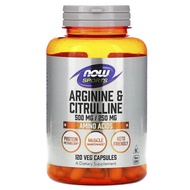 Now Foods Arginine & Citrulline, 170 g
