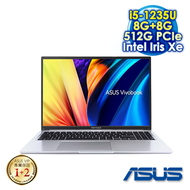 【記憶體升級特仕版】ASUS Vivobook 16 X1605ZA-0061S1235U 冰河銀 (16 FHD IPS/Intel i5-1235U/8G+8G DDR4/512G PCIE SSD/WIN 11)