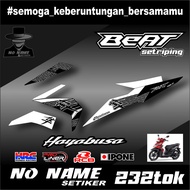 Motorcycle sticker striping Hayabusa 2016 beat VariationBEAT Hayabusa striping motif