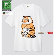 Fat Tiger Printed T-Shirt - Fat Tiger Group T-Shirt Thai Fabric S289 Greenshopct