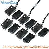 5pcs/1pc PS-3150 Reed Switch Sensor PS3150 Normally Open NO Proximity Magnetic Door Window Contact 3
