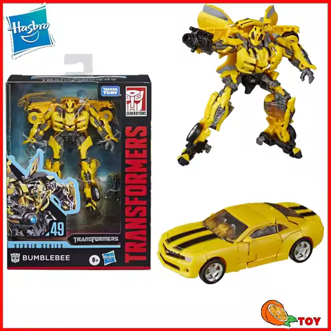 In stock Hasbro Transformers toys Studio Series SS-49 Bumblebee Model Robot Collection Action Figure