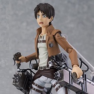 Attack On Titan 14cm Eren Mikasa Action Figure high quality Display Mold Ornament Anime Model ToyTH