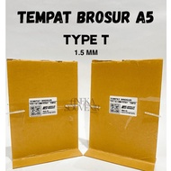A5 1.5MM ACRYLIC STAND A5 ACRYLIC/ A5 ACRYLIC/ TENT CARD/ BROCHURE HOLDER/ ACRYLIC BROCHURE HOLDER/ 