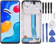 Cellphone Repair Parts LCD Screen and Digitizer Full Assembly with Frame for Xiaomi Redmi Note 11S 4G/Poco M4 Pro