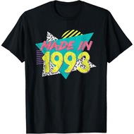 Made In 1993 Retro Vintage T-Shirt For 33th Anniversary Birthday