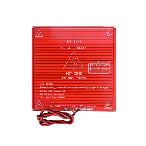 3D Printer Accessories With A Heated Bed Dual Voltage Circuit Board MK2B, Support 12V, 24V