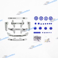 Tamiya Imi FMA Chassis Pengubahsuaian Part FMA Chassis Carbon Fiber FRP & Alloy Roller Modification 