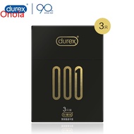♞ Durex 001 Condom Ultra-Thin Bare 0.01Mm Water-Based Polyurethane Condom