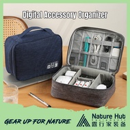 Digital Accessory Organizer Large Capacity Travel Electronic Gadget Storage Bag USB Cable Multifunct