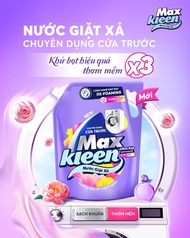 [Mới] Túi lớn 3.6kg nước giặt xả 2in1 Max Kleen dòng chuyên dụng cửa trước