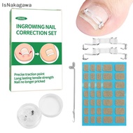 [Isn] 1/2 Set Ingrown Toenail Corrector Tools Pedicure Recover Embed Toenail Treatment Professional 