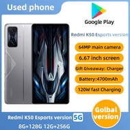 SmartPhone Redmi k50 Electronic Sports Edition 5g 8GB+128GB 12GB+128GB 12GB+256GB unlock used Phone