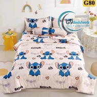 G9 1800Tc Ice Silk Bedsheet Super King 6in1 NO INCLUDED COMFORTER Cadar Fitted Bedsheet Bedding Set