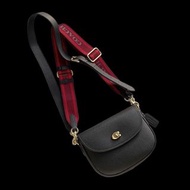 Coach CA094 willow saddle bag crossbody