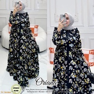 Terbaik Oriana Dress Gamis Rayon Viscose LD 110 Bahan Adem By Athaya