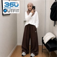 360 OUTFIT Celana Panjang Baggy Seluar Kaki Lebar Seluar Panjang Casual Seluar Sukan Seluar Loose Fi