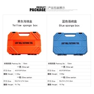 Full English Portable Mini Plastic Box Power Installation Toolbox Nail Gun Monitoring 5 Cannon Nail 