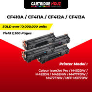 Compatible Toner CF410A CF411A CF412A CF413A 410X CF411x CF412X CF413X for HP Color LaserJet Pro M45