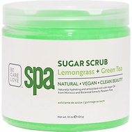 BCL SPA Sugar Scrub Deep Detox Lemongrass + Green Tea 16oz