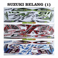 SUZUKI BELANG (1) Stripe Body Sticker Cover Set