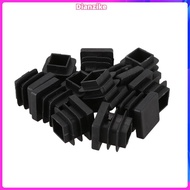 12 Pcs 15mm x 15mm Plastic Square Caps Tube Pipe Inserts End Blanking