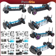 [PETSOLA] 1:10 RC Brushless Car 265mm Wheelbase Body  Chassis for HSP 94123 Trucks Upgrade Parts