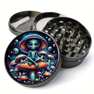 2" Alien Mushroom Herb Grinder