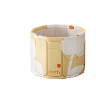 現貸 -免安裝)可折疊泡澡桶大人兒童全身沐浴泡澡浴桶家用室內洗澡浴缸