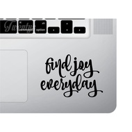 Laptop Sticker Cutting Sticker Find Joy Laptop Decal
