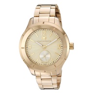TechnoMarine Moonsun with Gold Stainless Steel Strap and Gold Dial TM-117030