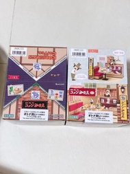 絕版2套rement re-ment komeda’s coffee 咖啡廳 餐廳1,2 全新 全套出 日本食玩盒玩 微縮玩具 best gift choice 食玩