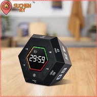 SUCHENMY Sale Pomodoro Timer, 3 Volume Adjustable 3/5/15/30/45/60 Minute Electronic Timer Cube, Hexa