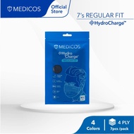 MEDICOS HydroChargeTM Regular Fit 4 Ply Surgical Face Mask - Assorted Color (7 Pcs)