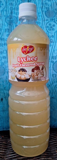 inioy lychee fruit  syrup 1liter