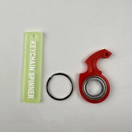 Mainan Gantungan Kunci Karambit Keychain Fidget Spinner Bearing