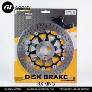MOZ Disc Brake 260mm Beat Supra Mio Tiger Jupiter RX King Piringan Depan Cakram Motor 260 mm Hitam