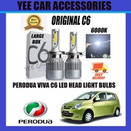 Perodua Viva C6 H4 Car Led Head Light Bulbs (2pcs)