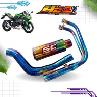 SC PROJECT EXHAUST NINJA 250 FI CARBON MONO Z250 MT25 R25 CBR250RR CBR250R RACING EXHAUST 250CC