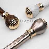 [Jualan panas baru] ☆Jurudecor Luxe Curtain Rod / 5 feet Single Layer Full Set / Rod Langsir / 28mm 