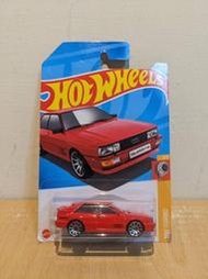 ~ 阿開王 ~ Hot Wheels Audi Quattro 1/64 風火輪 奧迪 四驅 紅