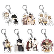 Acrylic Figure Chinese BL Comic 19 Days Violent Black Orange chibi Backpack bag decoration accessory