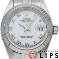 勞力士 Datejust 女士腕錶 69174(U) K18WG/SS 白色拋光 1997 年 成色極佳 [二手]