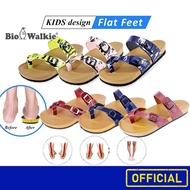 Flat Feet Kids Sandal S302*BIOWALKIE HEALTH SHOE*Unisex Sandal arch support antishock健康鞋Indoor Outdo