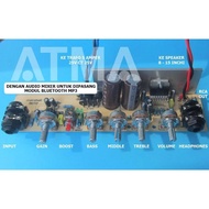 Kit Guitar Amplifier Ampli Gitar Marshall 8010 PowerAmp TDA7294 Dengan Audio Mixer Untuk Pasang Modu