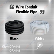 PVC Conduit Corrugated Flexible Pipe 20mm/ 25mm Flexible Electrical Conduit Jiayen