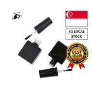 [SG FREE 🚚]1Pc 10ml Nail Polish Glass Bottle With Brush Refillable Gel Containers
