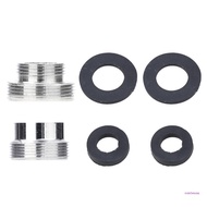 CON 2Pcs Water Hoses Adapter 22mm to 16mm Faucet Adaptors Tap Aerator Connector